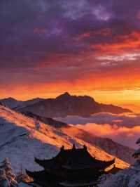 12.13峨眉山現場實況,真的崩潰了