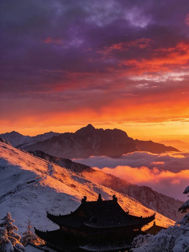 12.13峨眉山現場實況,真的崩潰了 12.13峨眉山現場實況,真的崩潰了