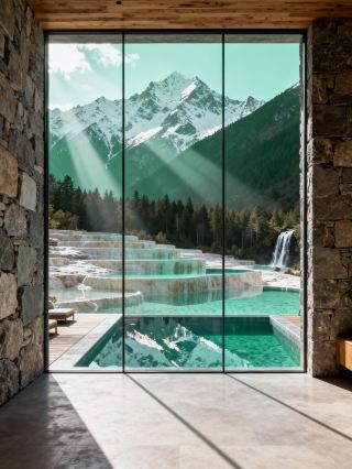 구채구 경구 주변 호텔에 숙박하며 아이와 함께 인간 세상의 신비를 경험하세요