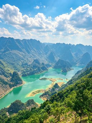 Don’t crowd by the lakeside! The top-of-the-mountain photo spot at Haokun Lake teaches you how to avoid all the pitfalls