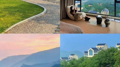 정저우 1시간 직행! 복희산 사이 신선 민박, 창문을 열면 온통 초록빛! — traveler post in 신미