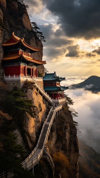 鞍山の千山は本当に宝の山すぎる。ひとつの山に仏教と道教の仙気が共存している。
