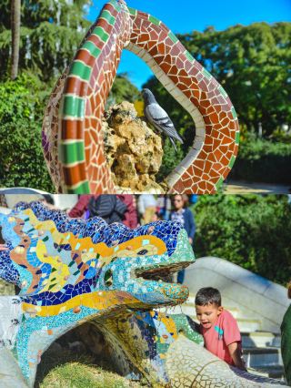 I admit I don’t understand Gaudí. This is just a park