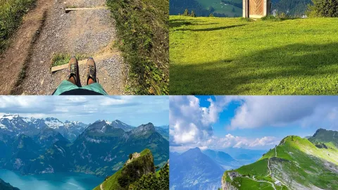Hiking the Swiss Alpine Ridge — traveler post in Stoos