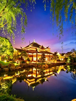 A hidden getaway near Changsha! Stay in a Chinese-style detached courtyard villa at Tongguanyao