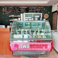 ไอศกรีมโฮมเมด : TWO Scoops Gelato Koh Lanta