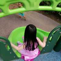 A Fun Playground and Green Nature for Kids 