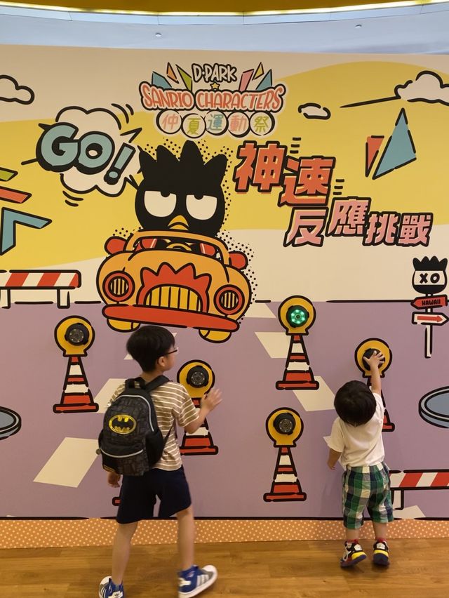 暑假親子放電推介：溜小孩溜了整個下午😆👍 Sanrio主題超可愛