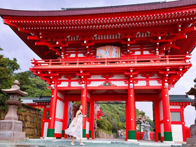 驚濤駭浪邊的鵜戶神宮⛩️
