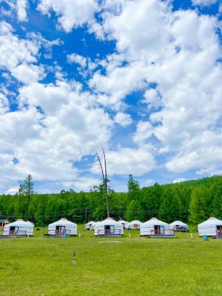 Mongolian resort with the best view
