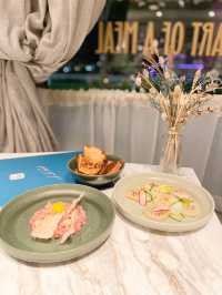 《🍴將軍澳海旁浪漫餐廳｜入門法國菜🇫🇷人均約$400享8道精緻菜》