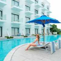 💙Kram Pattaya โรงแรมติดริมทะเลฟีลไลค์ซานโตรินี
