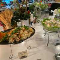 International buffet dinner at Picnic hotel
