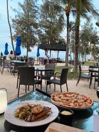 Dinner on the beach in Penang ✨🇲🇾
