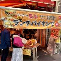 韓国のシジャン（市場）のような大阪鶴橋商店街