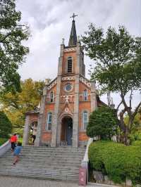 아산 가볼만한 곳, 공세리성당 천국의계단 카페⛪️