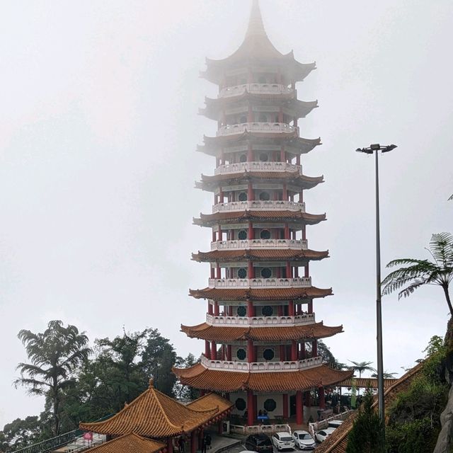 The temple above the sky