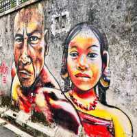 Penang Street Art - Penang Island, Malaysia