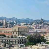 Messina, a harbor city in Sicily.