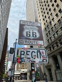 Historic Route 66 Begin Sign 🚏✨