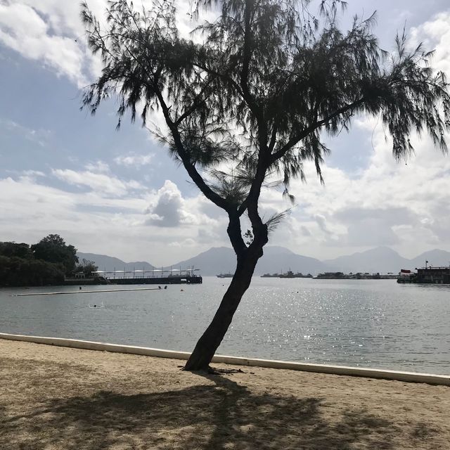 Castle Peak beach in Tuenmun