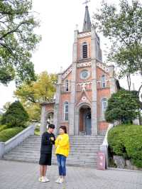 아산 가볼만한 곳, 공세리성당 천국의계단 카페⛪️