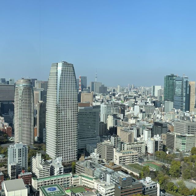 晴天の東京タワー
