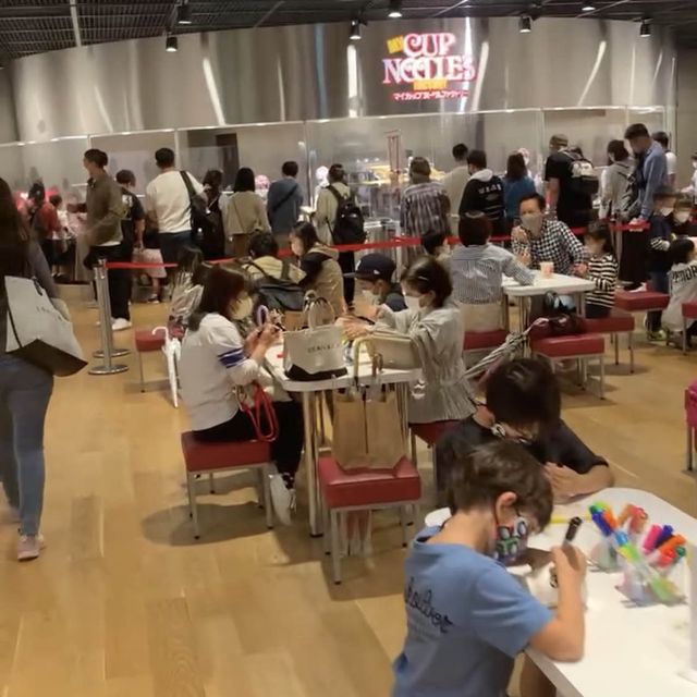日本的杯面文化👍
