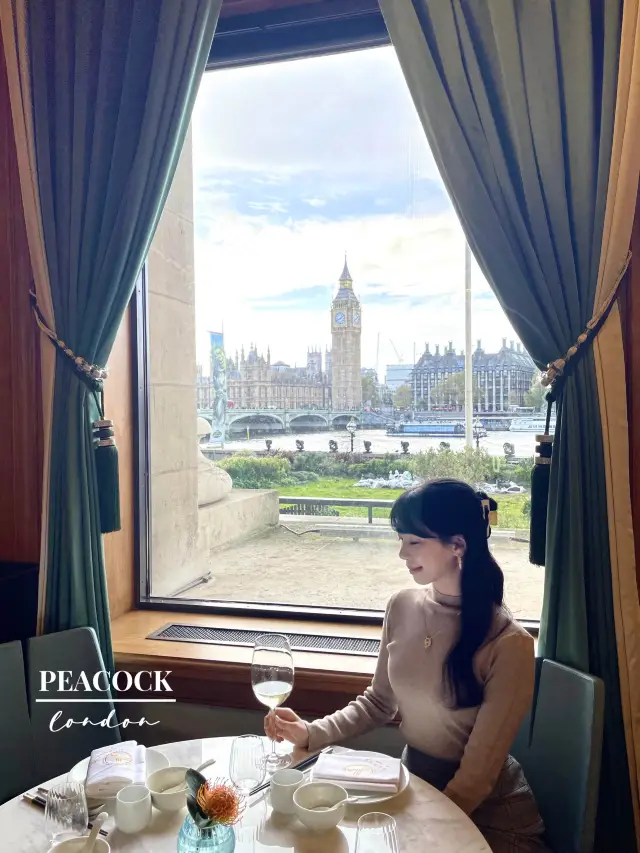 英國倫敦Big Ben最佳景觀中餐廳-PEACOCK