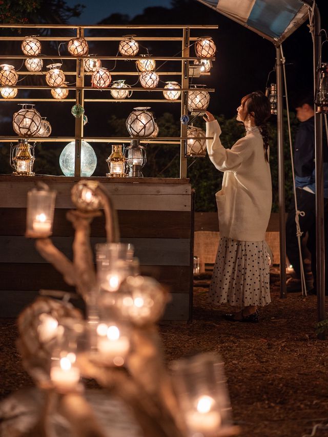 【カラフルなキャンドルがとても美しい✨】江ノ島キャンドルナイトが11月まで開催中！🕯️