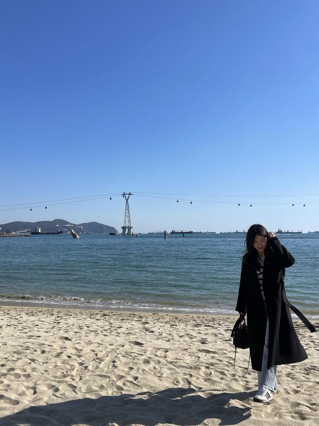 부산의 여유롭고 한적한 “송도해수욕장”