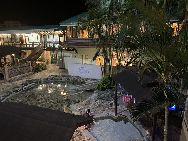 Hot Spring water playground in Taiwan