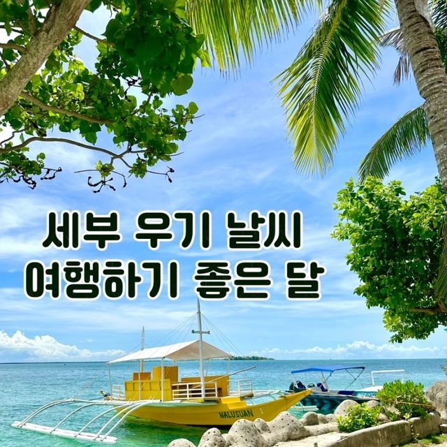세부의 우기는 언제이고 언제 여행하는게 좋을까?