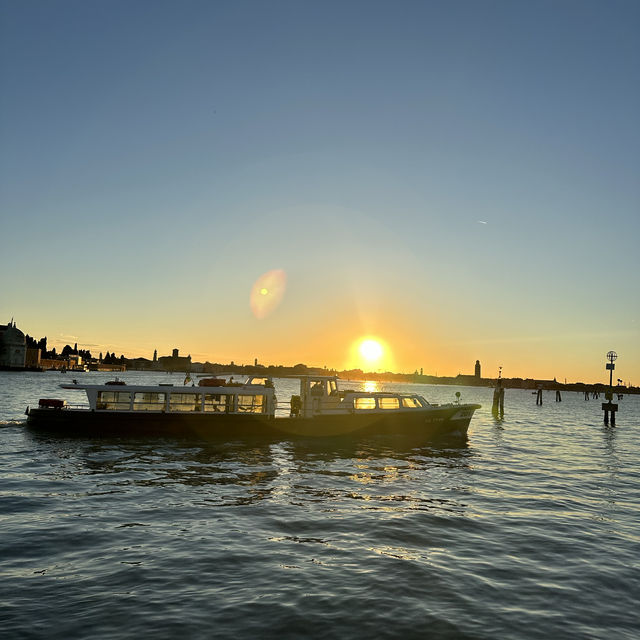 Glass Making and Sunset in Murano, Venice