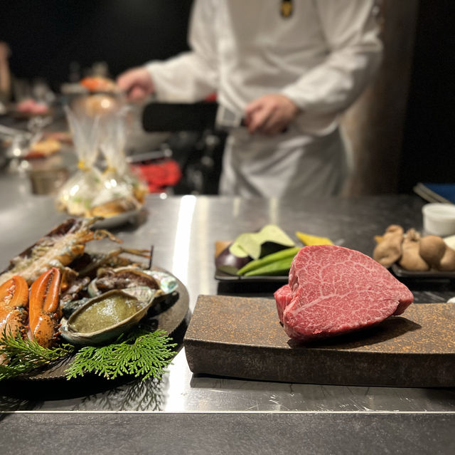 福岡Mukai鐵板燒：⭐️⭐️⭐️⭐️⭐️