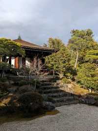 仁和寺の庭や池を眺めるていると、神社とは、また違う…寺院独特の荘厳な美しさを感じる