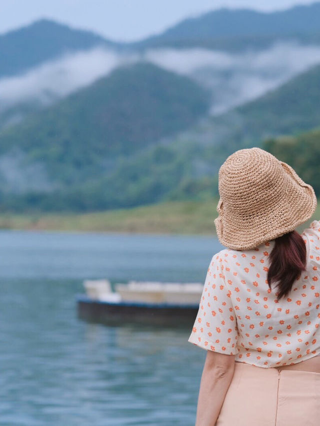 ภูเขาลอยน้ำ เขื่อนแม่งัด เชียงใหม่ 🍃