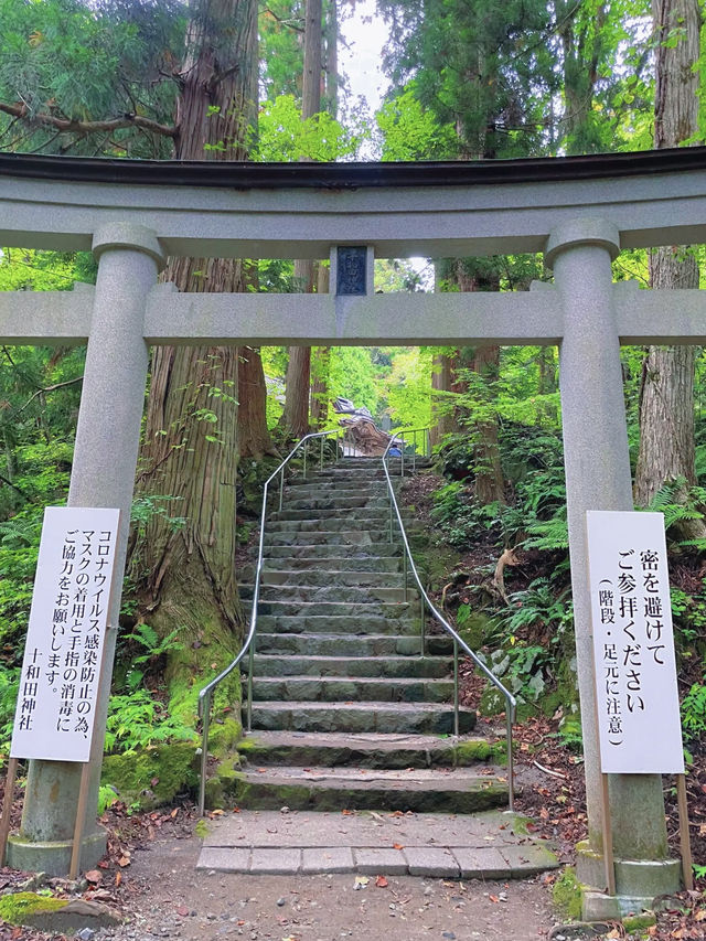 【青森】修験道の霊場として信仰されてきた神秘的なパワースポット！十和田神社⛩