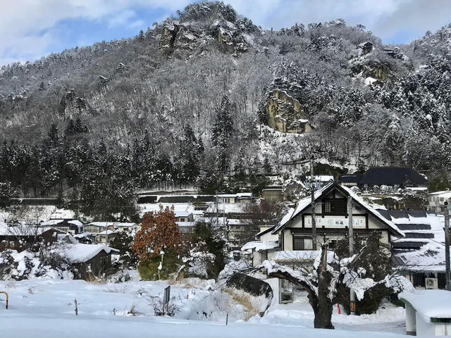 ❄️วัดยามาเดินระ Yamadera Temple ในฤดูหนาว❄️