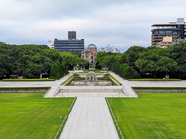 Peace Memorial Park in Hiroshima 