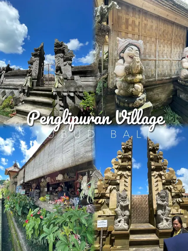 Penglipuran Village in Ubud Bali ⛅️