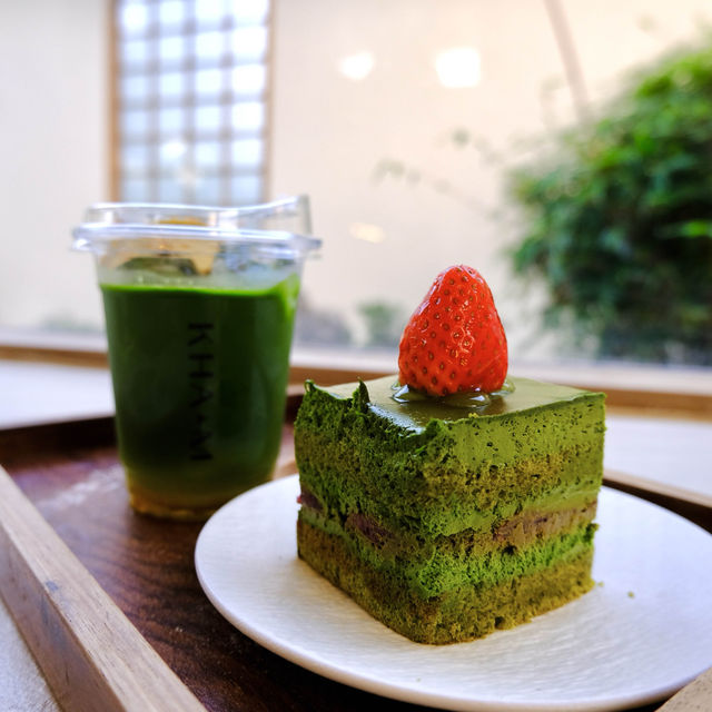 Khaam Khaoyai คาเฟ่ที่คนรักชาเขียวห้ามพลาด