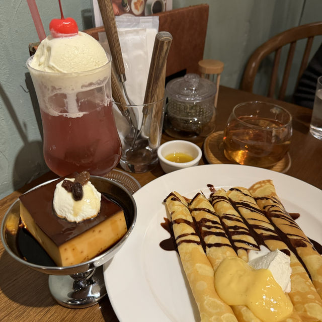 北海道カスタードプリンが美味しすぎるカフェ