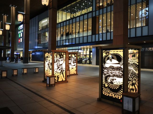 畳一畳の「大灯籠」長野灯明祭り