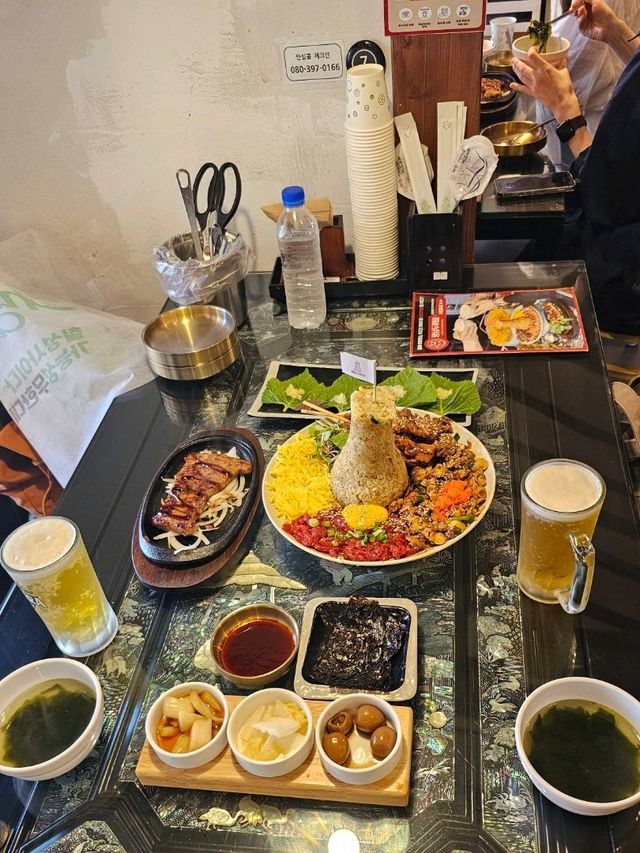 아주 특별한 첨성대같은 식사가 하고 싶다면?