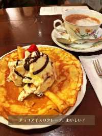 【東京|銀座】緑の優しいレトロカフェ☕️