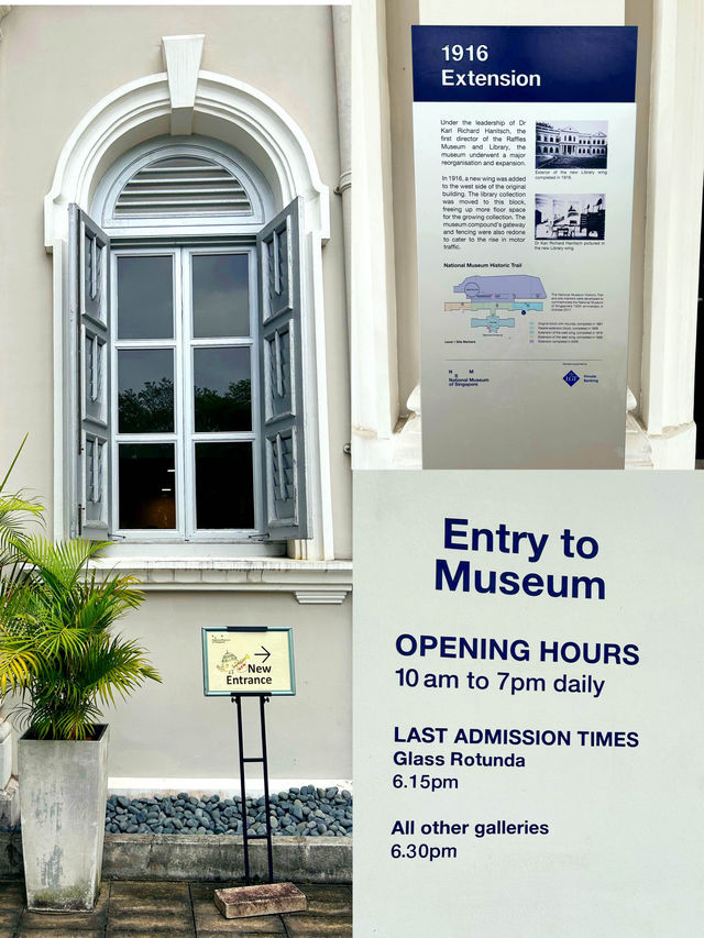 Exploring National Museum of Singapore