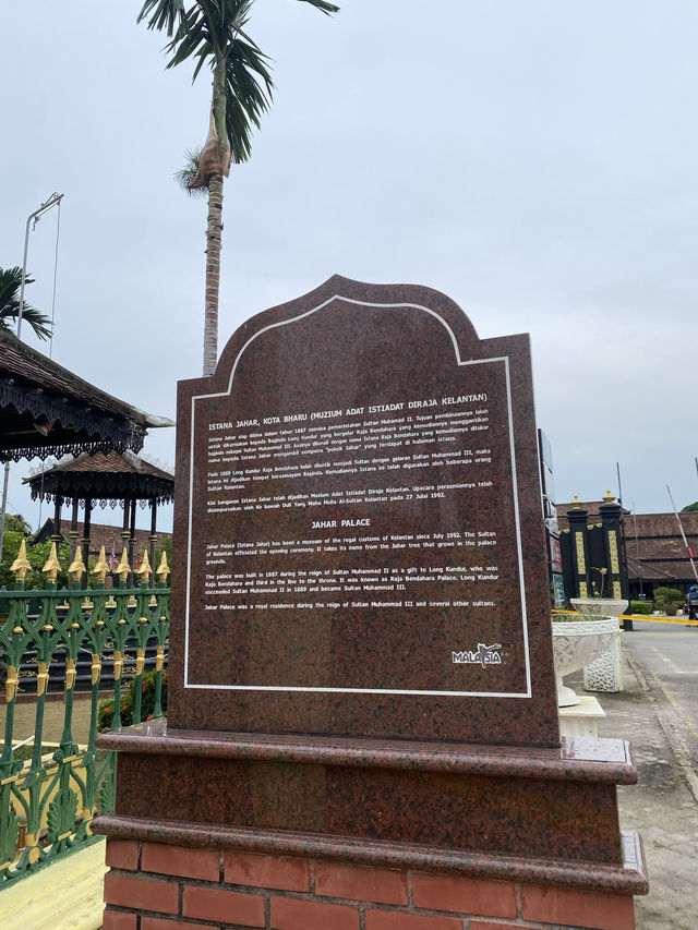 Important royal history in Kelantan