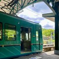 แค่อยากนั่งรถไฟเล่น🚞ชมธรรมชาตินอกเมือง Kyoto