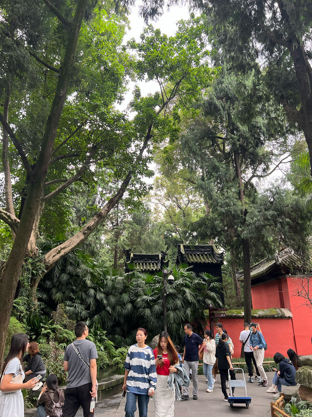 Wandering Around Wuhou Shrine in Chengdu 🇨🇳
